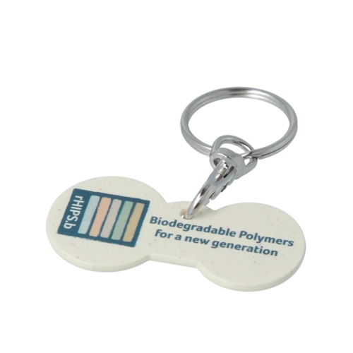 rHIPS.b Multi Euro Trolley Stick Keyring